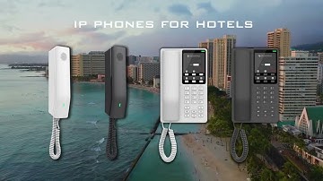 Grandstream Hotel IP Phones: The Smart Choice for Modern Hotels | Cohesive Technologies