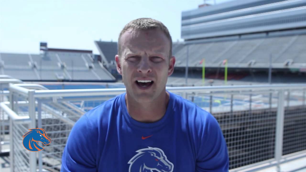 Boise State Head Coach Bryan Harsin - ALS Ice Challenge