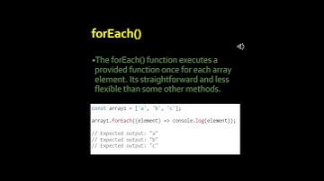 JavaScript Array Functions - Tutorial - UI UX Docs Shrts9