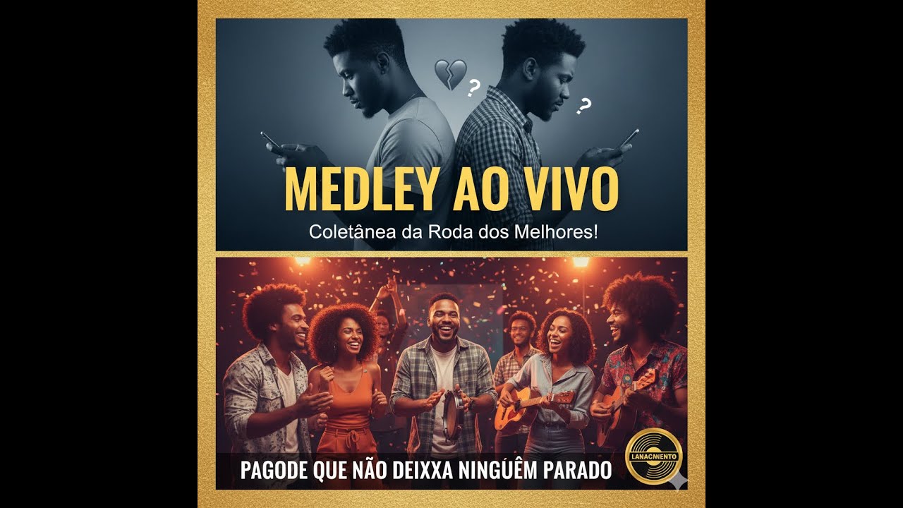 MEDLEY AO VIVO: COLETÂNEA DA RODA DOS MELHORES! 🥇 | PAGODE QUE NÃO DEIXA NINGUÉM PARADO
