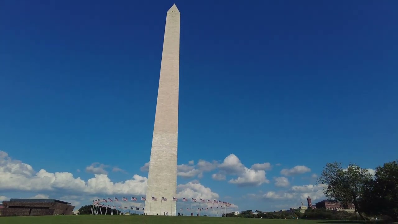 Quiet day so I chased a horse around the Washington Monument.