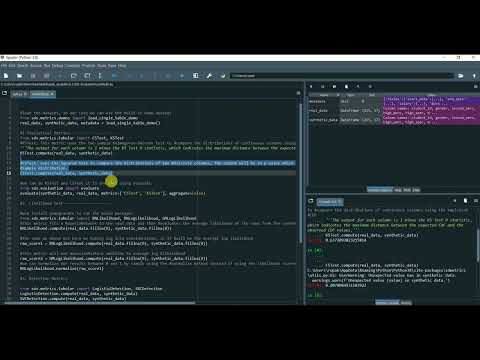 Synthetic Data Evaluation