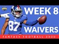 Week 8 Waiver Wire Grabs - Week 8 Pickups You Need For Fantasy Football 2020