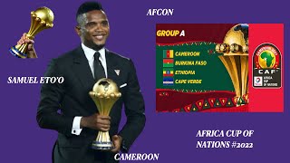 Africa cup of nations 2022 opening ceremony afcon Cameroon | Samuel Eto'o, President of Fecafoot ...