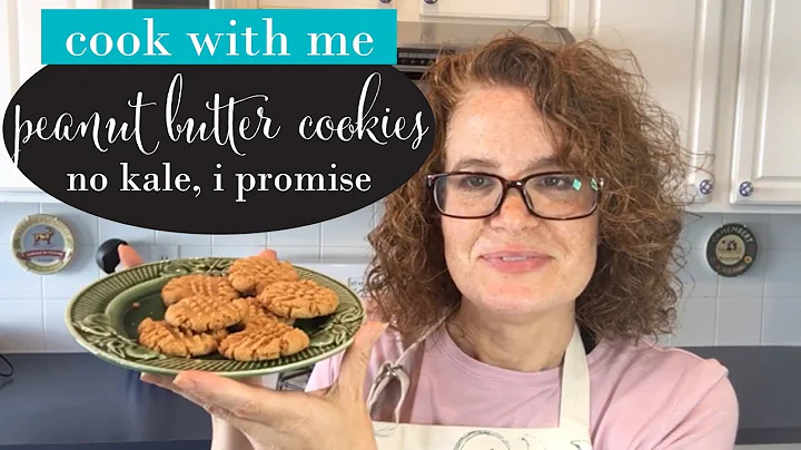 No Flour four ingredient Peanut Butter Cookies (gl...