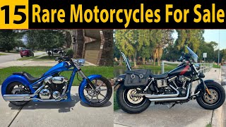 15 Rare Motorcycles For Sale The Best Deals On Iconic Bikes
