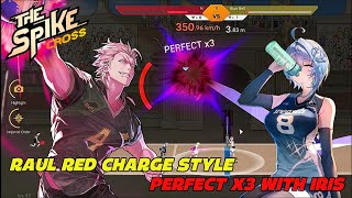 Review Iris With Raul Red Charge Style Perfect X3, Full Power Card Ability - The Spike Volleyball