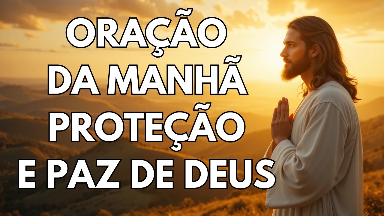 ORAÇÃO PODEROSA DA MANHÃ PARA COMEÇAR O DIA COM PAZ, VIGOR E PROTEÇÃO DE DEUS