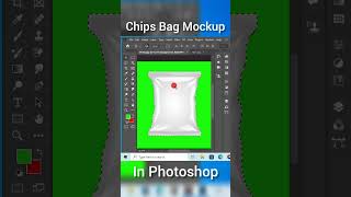 Chips Bag Mockup in Photoshop 2023 || #photography #technologyart #technology #ai