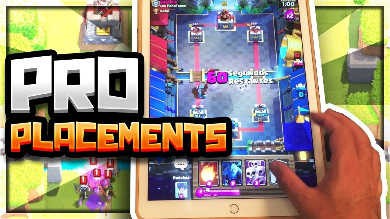How To Place Cards Like a PRO! Pro Clash Royale Hand/Finger Strategy