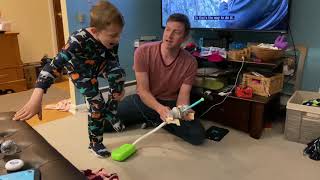 Stomp rocket tooth launch