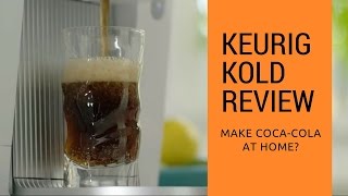 Обзор Keurig Kold: автомат для приготовления газировки для дома