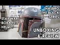 Star Wars Boba Fett Helmet The Black Series (Life Size) by Hasbro Unboxing &amp; Review