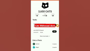 CATS Airdrop Listing Date Confirm | CATS Airdrop Withdrawal | CATS Airdrop New Update Cats Snapshot