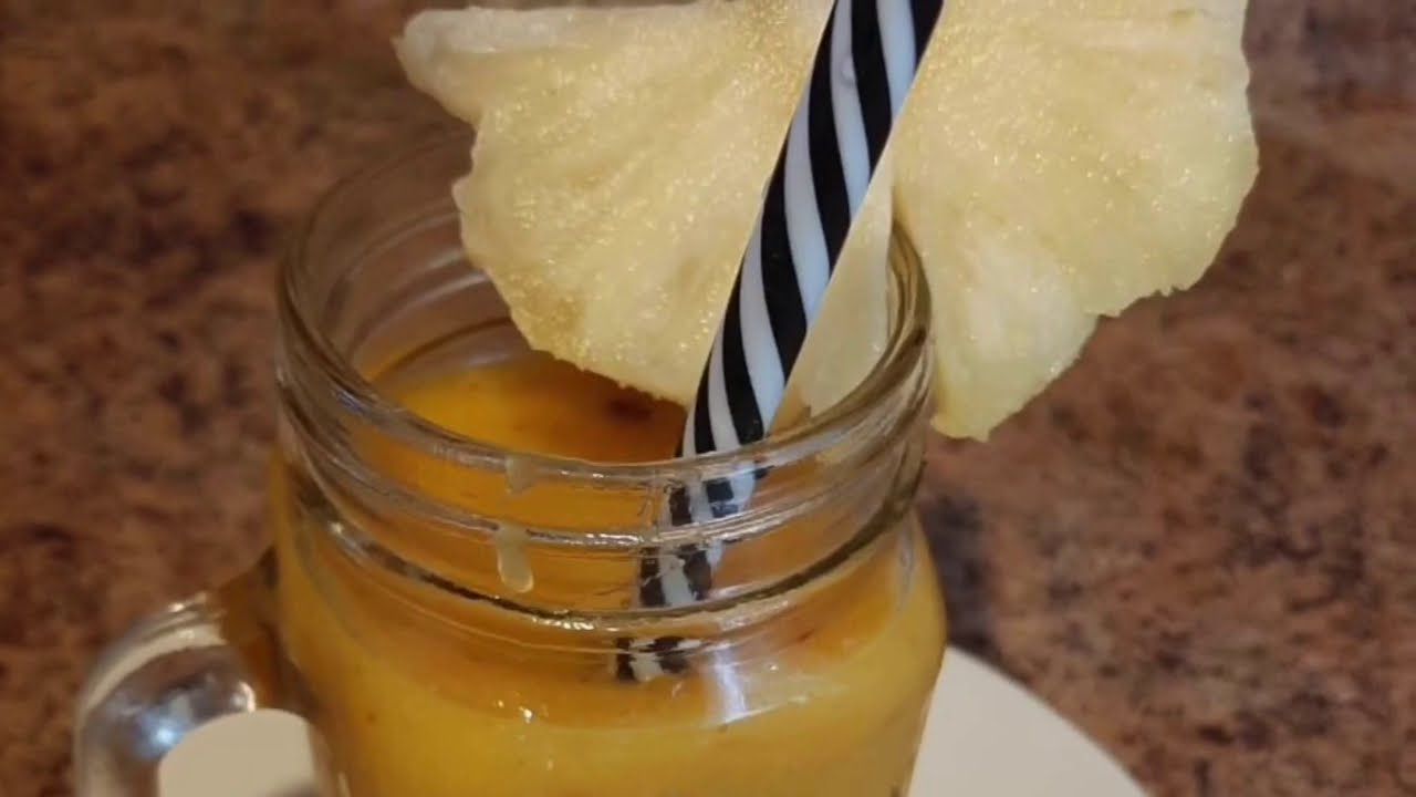 JAMAICAN HOMEMADE SMOOTHIE (REAL JAMAICAN FRUIT SMOOTHIE 1) ANN'S