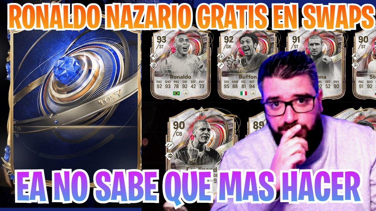 ⭐ EA VA A REGALAR A RONALDO NAZARIO EN LOS SWAPS PORQUE ESTA DESESPERADA POR SUS ESTUPIDECES