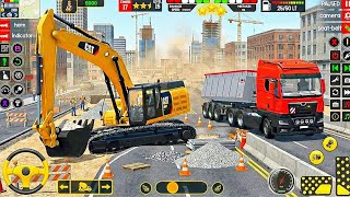 Modern JCB Driving Simulator 3D 2026 | New Road Construction Games Android Gameplay screenshot 2
