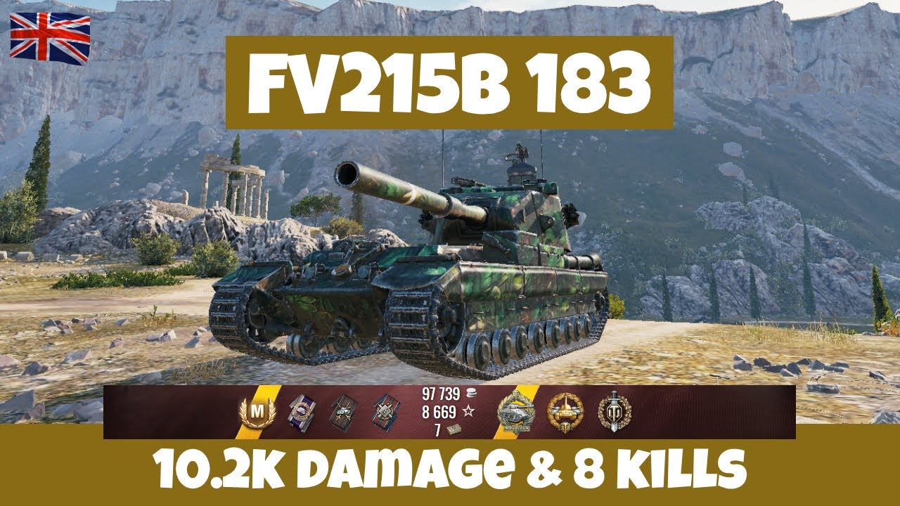 FV215b (183) — ONE SHOT MONSTER💥10.2K DAMAGE & 8 KILLS | World of Tanks