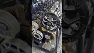 Check out our GOLD ENGINE here at @ultimatecalloutchallenge #diesel #dieseltrucks #dieselpower