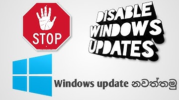 How to disable windows updates in windows 7 . (the proper way)