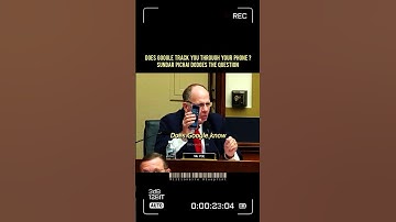 “Does Google Track You Through Your Phone? Sundar Pichai’s Shocking Response”