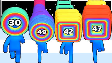 Layer Man Runner - Level Up Runner (ASMR Gameplay, New Update)