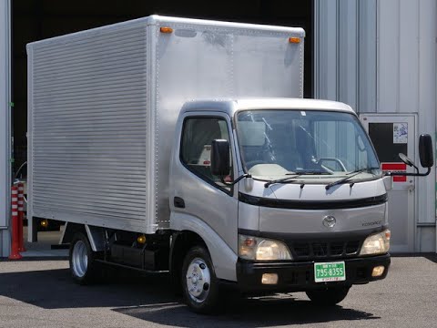 スライドアップする扉 の動き 使い勝手ご案内 10尺 荷室高さ1ｃｍの2トントラック 中古車ご案内 309トヨエース2t バントラック館 Youtube