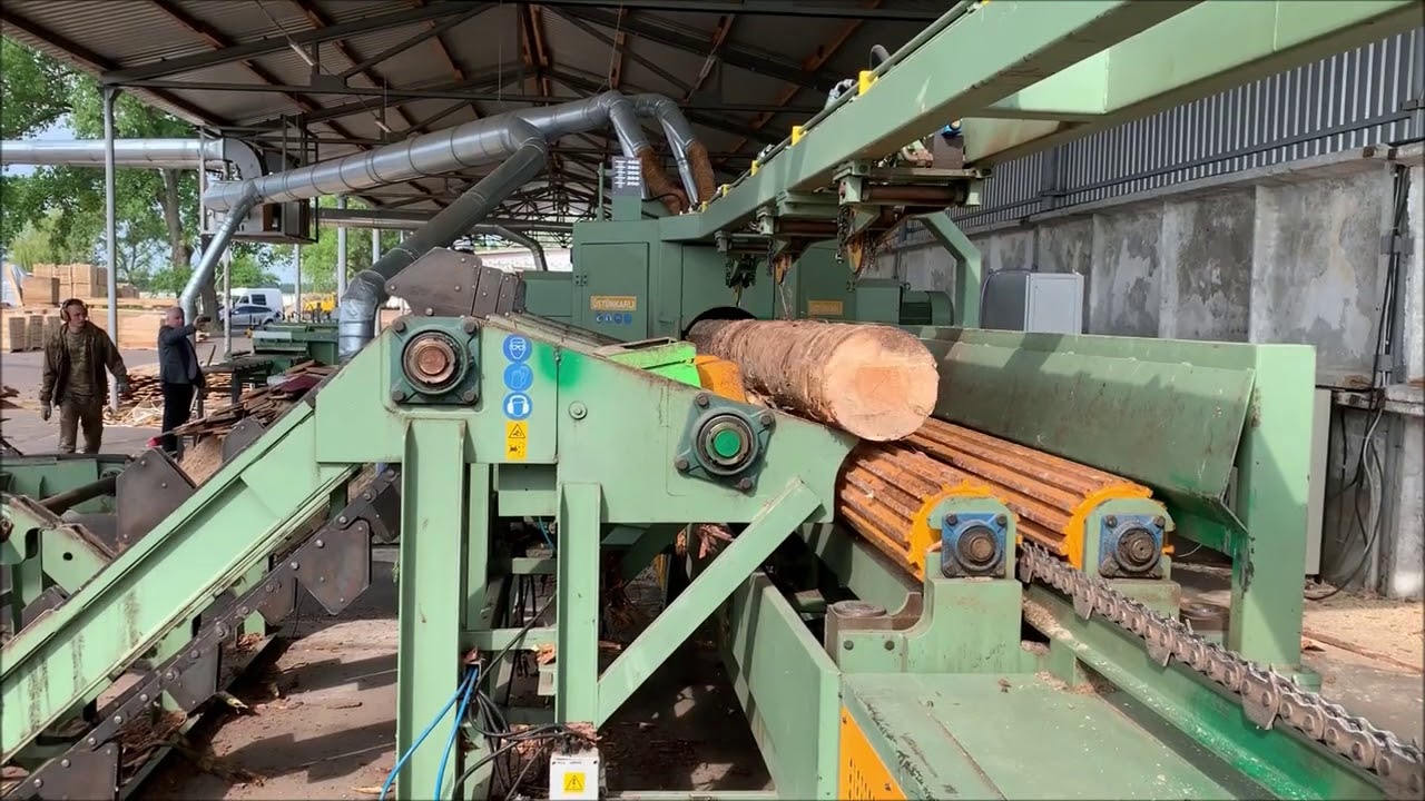 Circular Blade Log Sawing