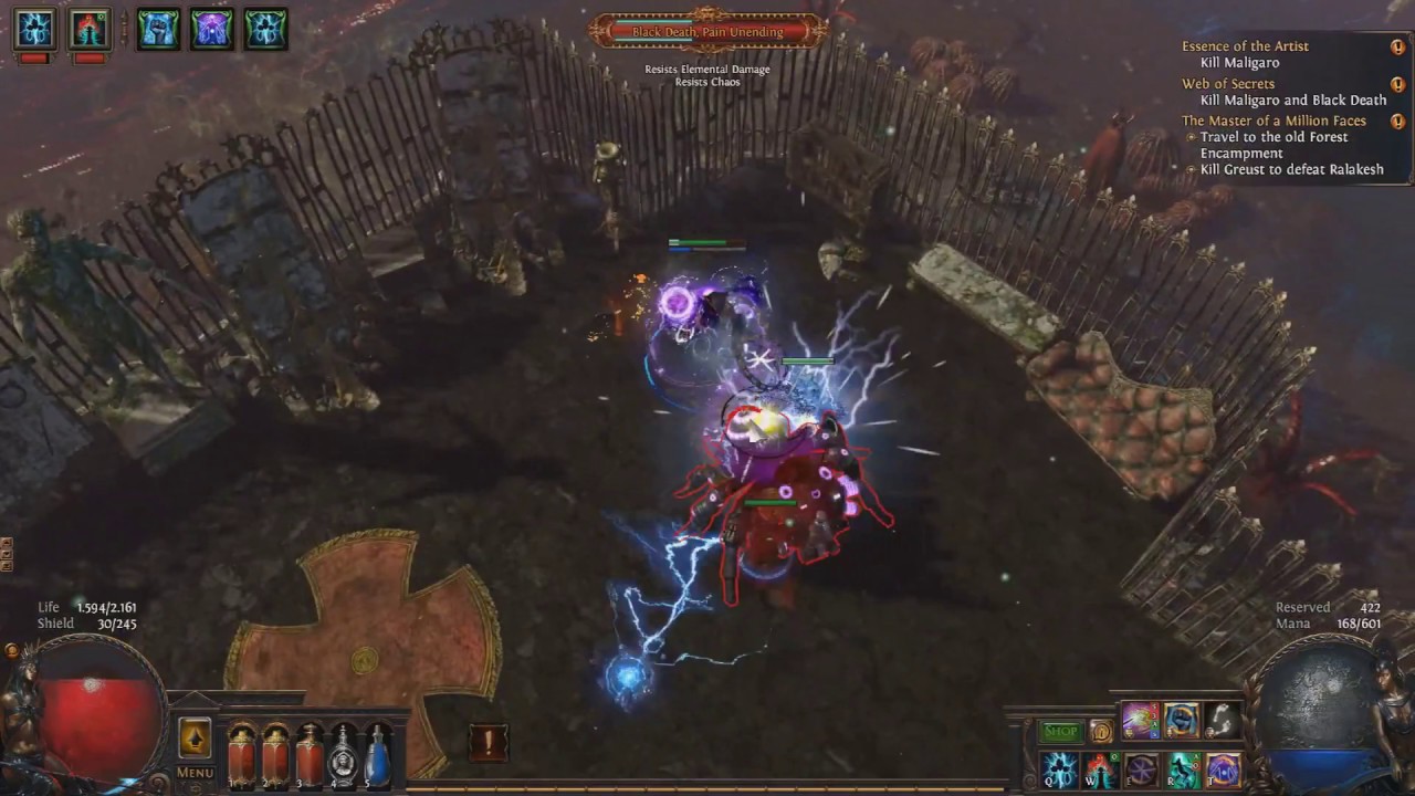 PoE - Essence of the Artist (Viper Strike Assassin)