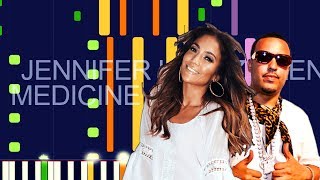Jennifer Lopez ft. French Montana - MEDICINE (PRO MIDI REMAKE) - "in the style of"
