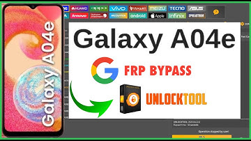 Samsung A04e A042F Frp Unlock Tool