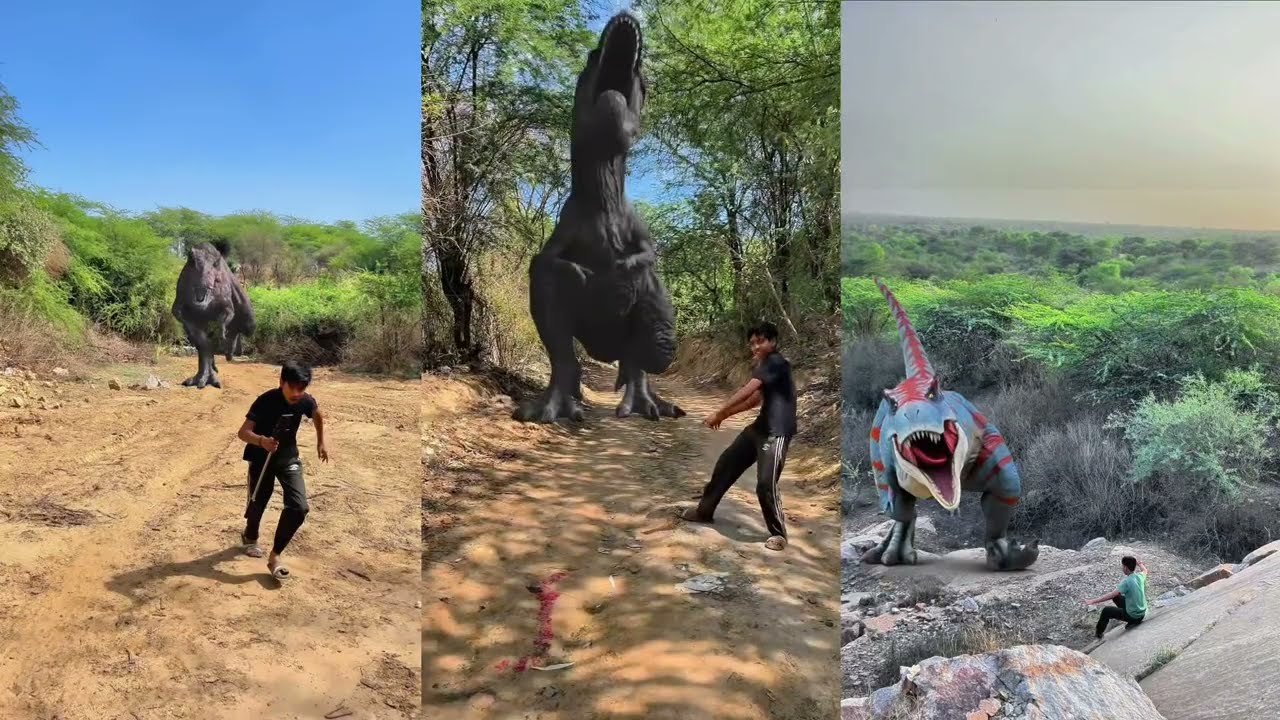 T- Rex Dinosaur Magic Fight || Part- 1