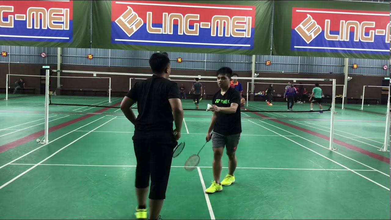 Badminton Lavana Sports Centre Setapak 180120 YouTube
