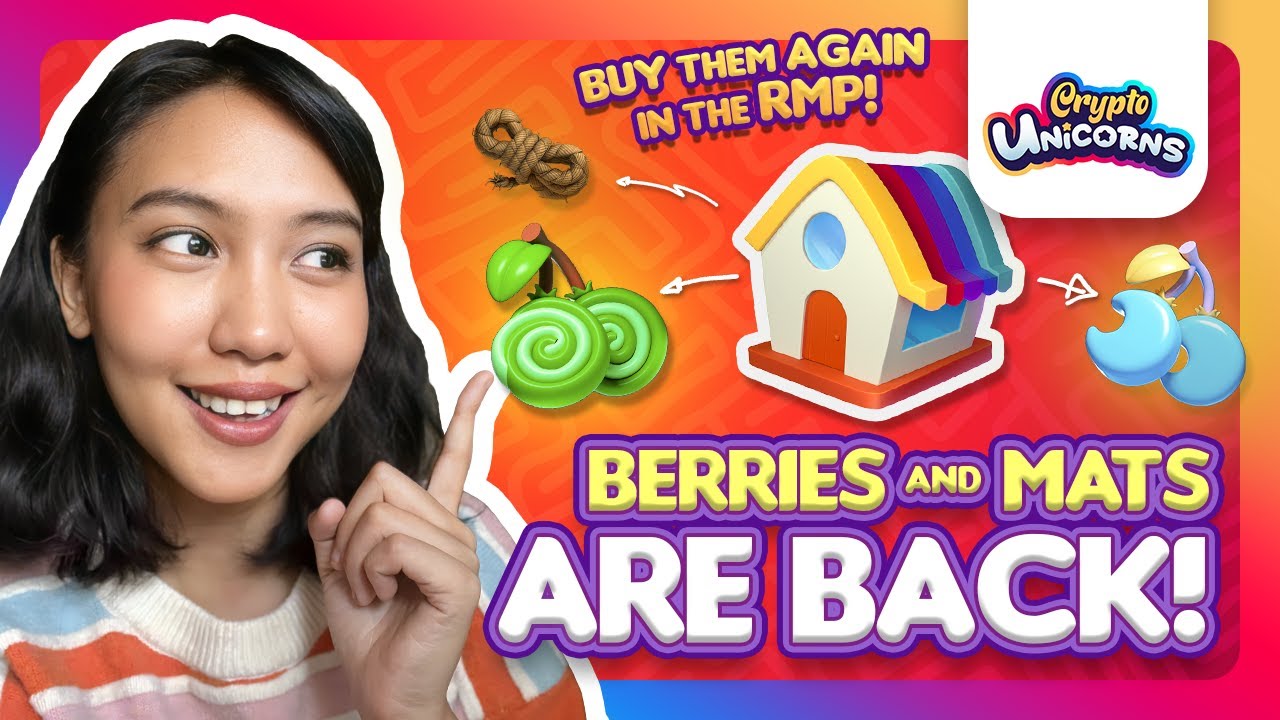 BERRIES are BACK! | 3.2 Crypto Unicorns Game Update