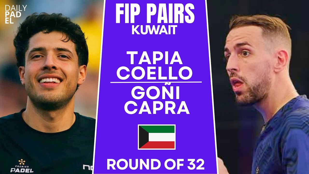 ROUND OF 32 | Tapia & Coello VS Goñi & Capra | KUWAIT | FIP WORLD CUP PAIRS