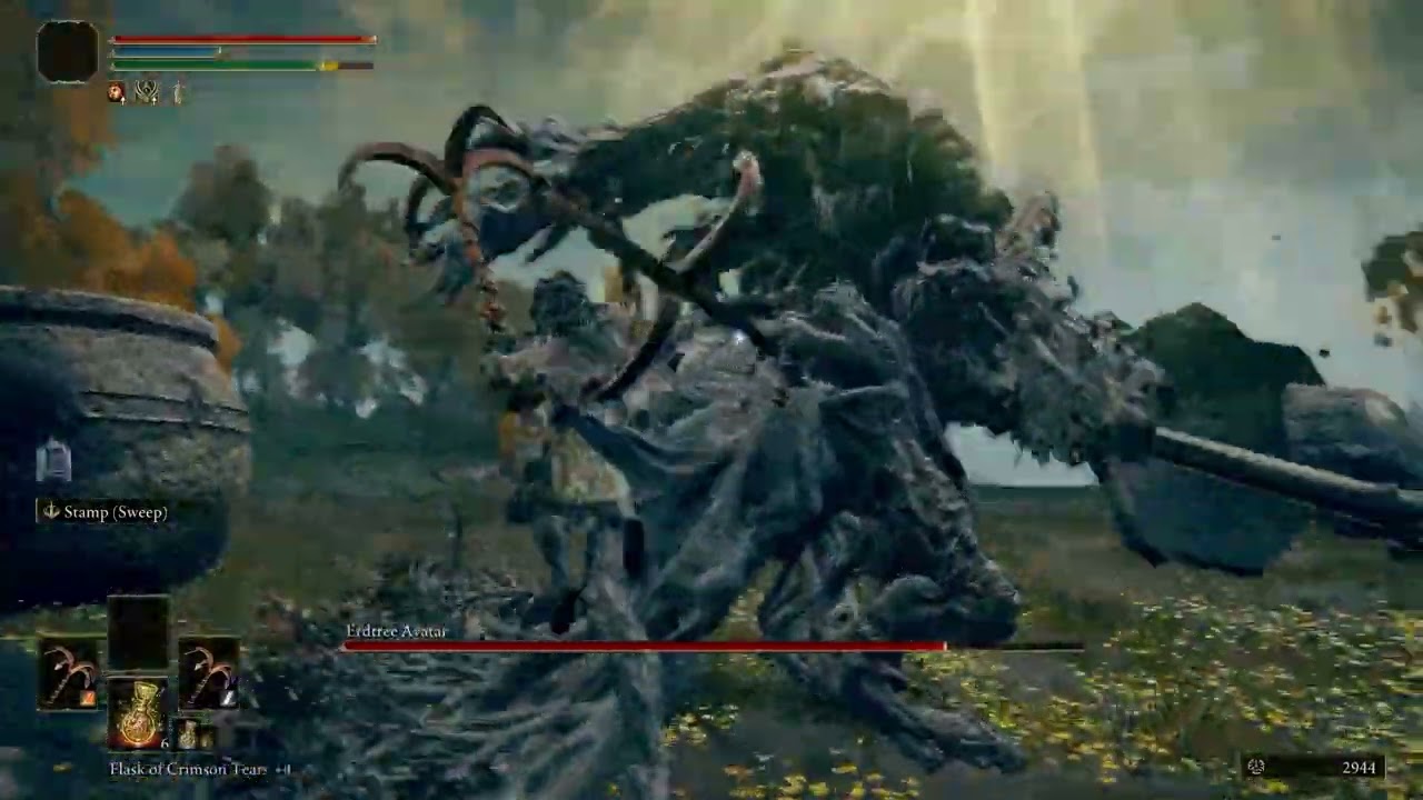 Erdtree Avatar No Hit Full Boss Fight | Elden Ring 