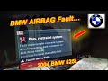 Never Seen THIS AIRBAG Warning Before...(BMW 525i)