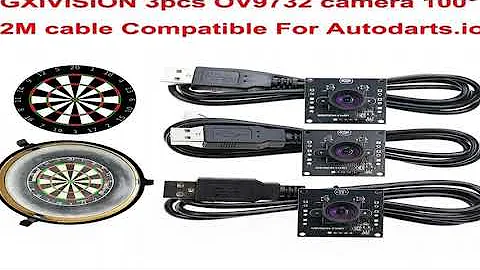 GXIVISION OV9732 1MP 30FPS 2M Cable 100 Degree USB Camera Module,3pcs OV2735?IMX179 Webcam