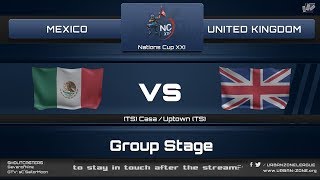 NationsCup XXI - Group A - Mexico vs United Kingdom