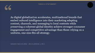 Glocalization Presentation