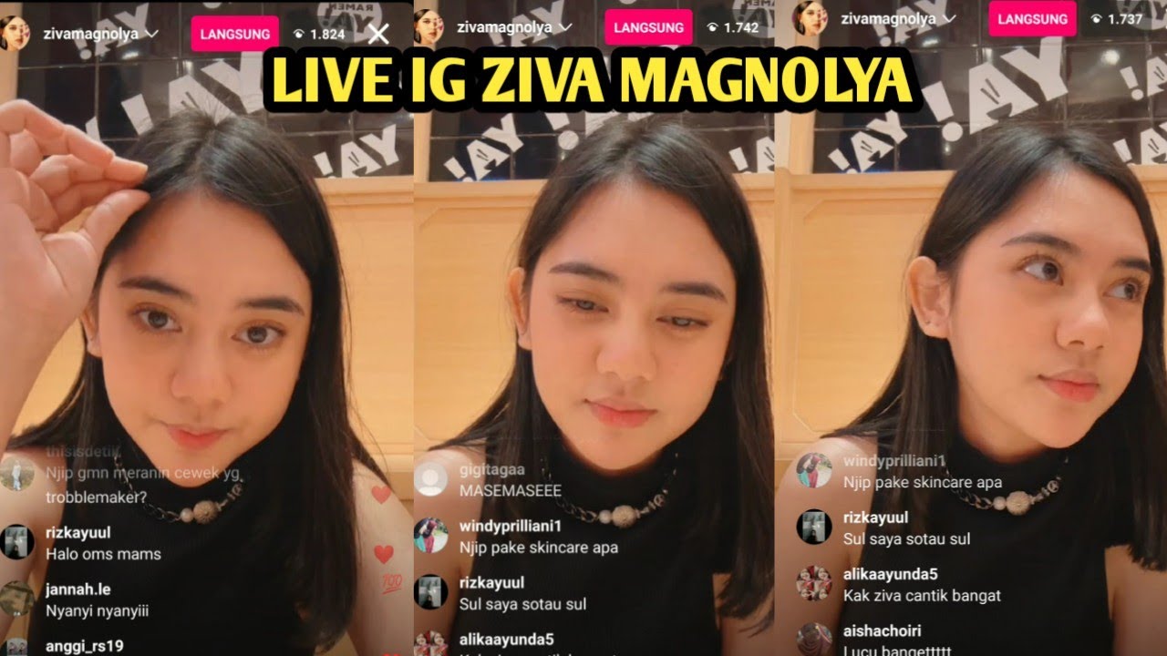 LIVE IG ZIVA MAGNOLYA - 17 November 2022