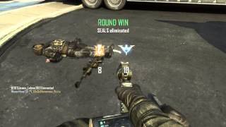 Call of duty black ops 2 - Epic combat axe trickshot!