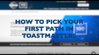 🎤 How to Pick Your First Toastmasters Path - 2025