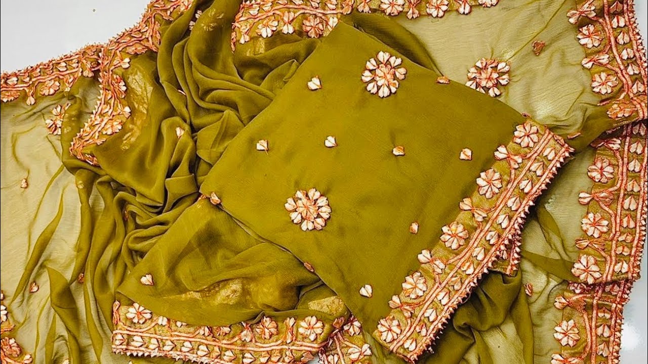 Gota Patti Work Mukesh suits Crinkle Dress Party Wear Dresses in