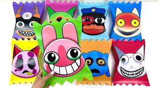 [👻Paperdiy👻] Animal Hospital Horror Candy Blind box✨ ASMR | 동물병원 | Squishy | How to make blind bag