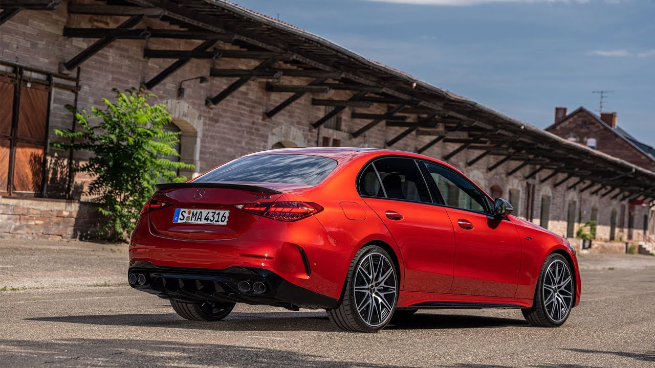 Mercedes-AMG C 43 4MATIC in Hyacinth Red Metallic | Detailed Information
