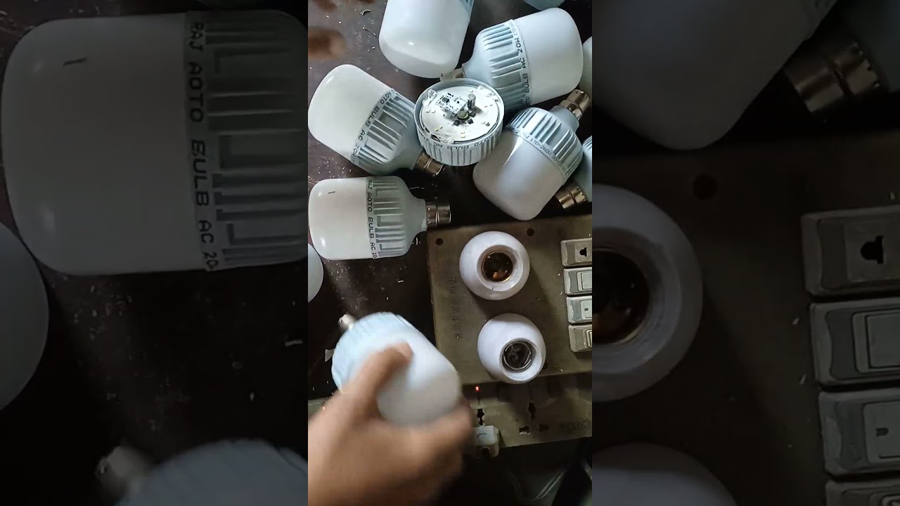 Construction Building Auto Light | Motion Sensor LED Bulb Bangladesh