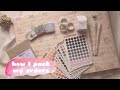 how I pack my orders | jualan di shopee | packing olshop stationery @lalacraft_id | indonesia