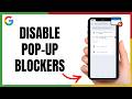 How To Change Popup Settings In Google Chrome Mobile