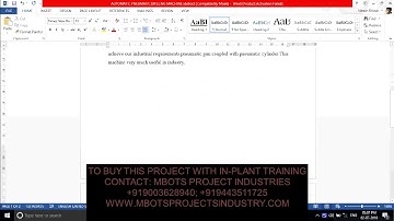 DESIGN AND FABRICATION OF AUTOMATIC PNEUMATIC DRILLING MACHINE  MECHANICAL PROJECT